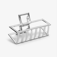 Haarspange Gracie versilbert