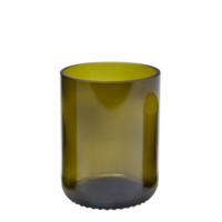 Upcycle glass 300 ml made from a bottle
