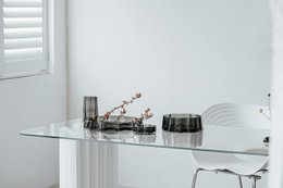 Modern-Classic Luksus vase, stilfuldt design, LENOX 30 Grå