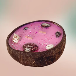 Maui-Kerze - Brandung - Himbeere