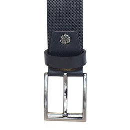 Leather Women's Belt Or Leather Men's Belt With Print Genuine Leather 4 cm Wide