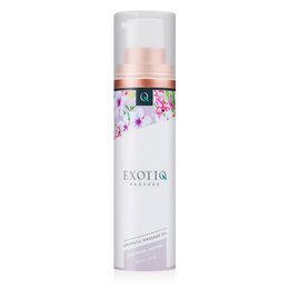 Exotiq Massage Oil Soothing Jasmine - 100 ml. Floral-scented massage oil with jasmine fragrance. Moisturizing formula for relaxing massage.