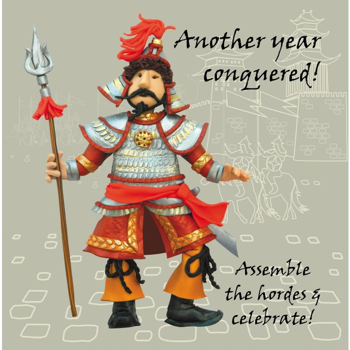 Genghis Khan historical birthday card Online Wholesale | Orderchamp