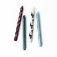 Print Dinner candles - Set of 4 - Sunset Cabana