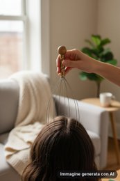Kopfhaut-Massagegerät – Draht-Kopfmassagegerät zur Entspannung