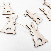 Houten Paashaas slinger