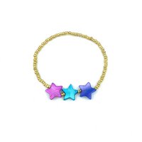 Luna-Leena kids bracelet stars multicolored - handmade in Nepal