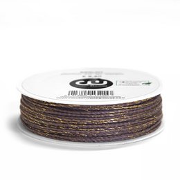 Baker's twine with gold thread - 2mm