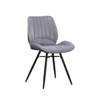 Barron chair anthracite velvet