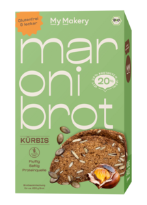 Gluten -free organic chestnut bread baking mix pumpkin