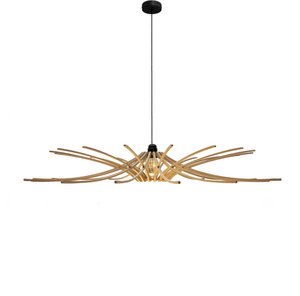 Design hanglamp D97cm SUNNY - zwarte kabel kit