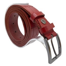 3 cm breiter Ledergürtel mit Krokoprägung in 6 Farben - Damengürtel oder Herrengürtel