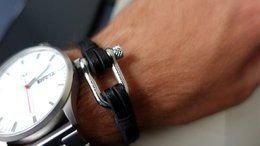 Nautical L1 Black Leather
