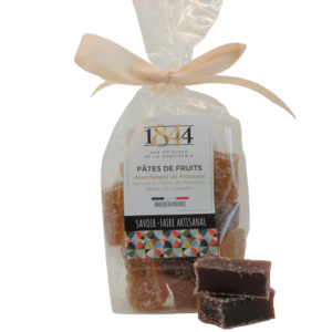 Fruit Pasta "Assortment of Provence" Apricot and Strawberry from Provence Melon from Cavaillon - 160g