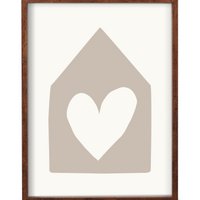 Photo Frame Wood Brown 31x41x2.5cm