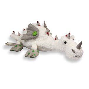 Cuddly toy - dragon Friedrich - children's herbs
