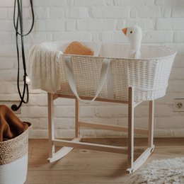Moset kurvstativ -RockingBaby Stand naturlig