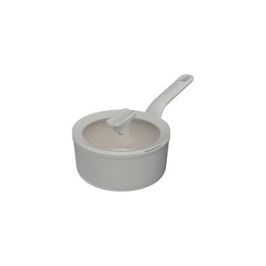 LEO Steelpan antikleef met deksel Balance Moonmist 18cm