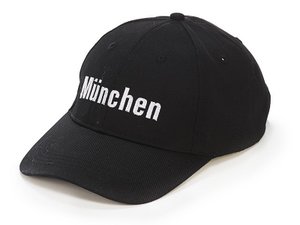 Baseball Cap schwarz 'München-