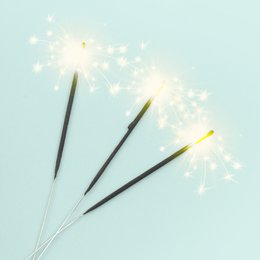 Wunderkerzen-Karte - Sparkling Touch