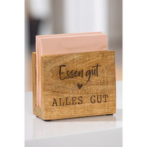 Servethouder Eet goed H.11 cm