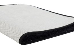 MICROFIBER TÆPPE 50X80 1450 GSM SORT TB181597