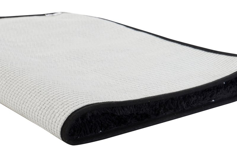 MICROFIBER TÆPPE 50X80 1450 GSM SORT TB181597