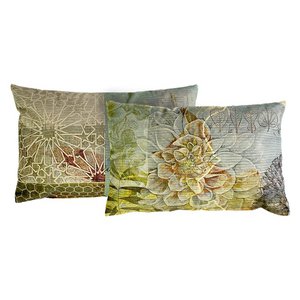 Sierkussen | Bird - Flower