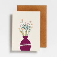 POSTCARD - BUNCH OF FLOWERS