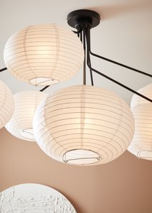 GALAXY Plafond 7L Zwart/Wit