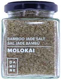 Bamboo green salt from Molokai, Hawaii, 200g. Made with natural bamboo salt.