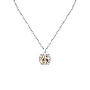 Quadratische Zirkonanhängerkette