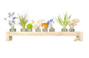 Tablett altholländisches Glas halten schmal 95