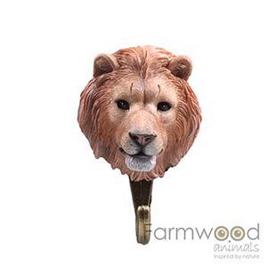 Coat rack hook hook'd! Lion 5x7.5x12 cm
