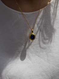 Atlas - Crystal Drop Pendant halskæder