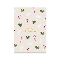 Karte Frohe Weihnachten | Goldfolie
