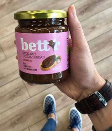 Hazelnut Cocoa Spread, organic, Bett'r, 250g