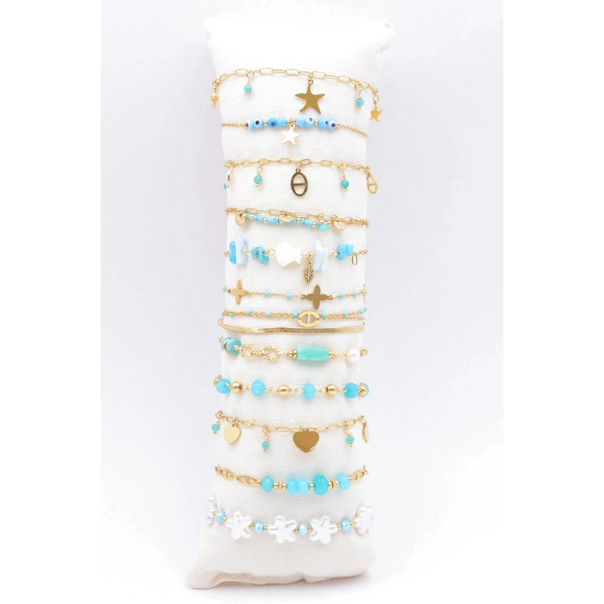 Viel Schmuck mit Display