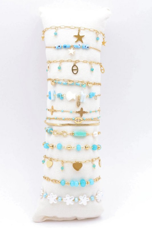 Viel Schmuck mit Display