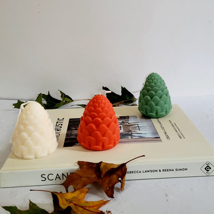 Mini Leaves Silicone Mold - Nature's Garden Candles