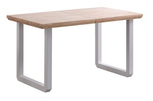 ROMA EXTENDABLE DINING TABLE NORDISH OAK / WHITE. OK1101 (8472)