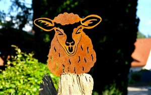 Peekaboo Sheep/Sheep Joschi, 141646, Rust 23.7x24.4x0.2cm