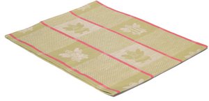Tea towel ENGEL 47x70 green/red jacquard