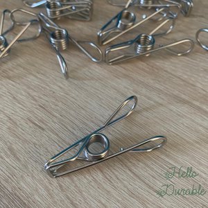 Wäscheklammer aus Edelstahl