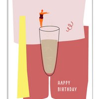 Postkarte Happy Birthday