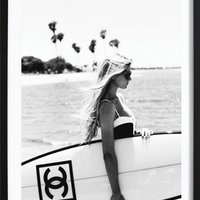 Chanel Surfboard Poster