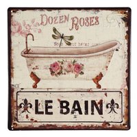 Metal picture - Le Bain 30x30cm