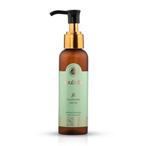 Haarolie (Nourishing Hair Oil with Methika, Bhringraj & Virgin Coconut Oil) SoulTree - 120 ml