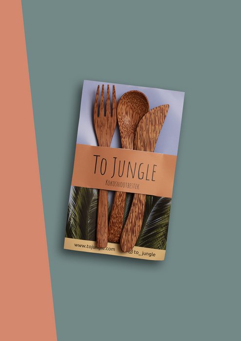Jungle Kokos Bestek