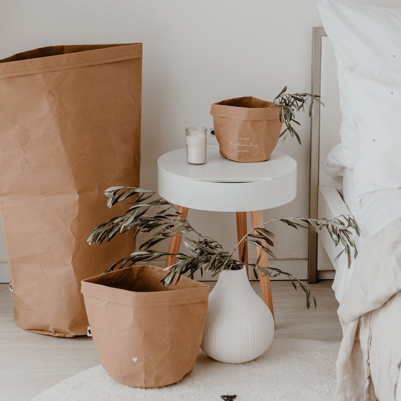 Paperbag sæt med 2 små ting (PU = 6 sæt)